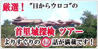 厳選！目からウロコの首里城探検 ツアー